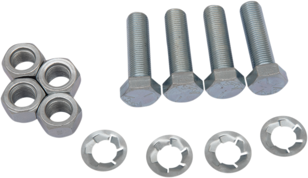 MOOSE RACING Wheel Stud-nut Kit Silver 