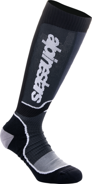 Sosete Copii Alpinestars Mx Plus Black/White