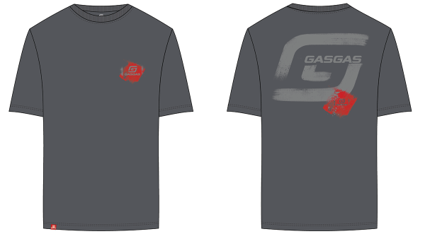 FULL GAS TEE GREY