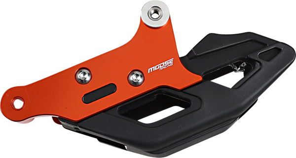 MOOSE RACING Mr-1 Colored Al Chain Guide Black, Orange, Anodized 