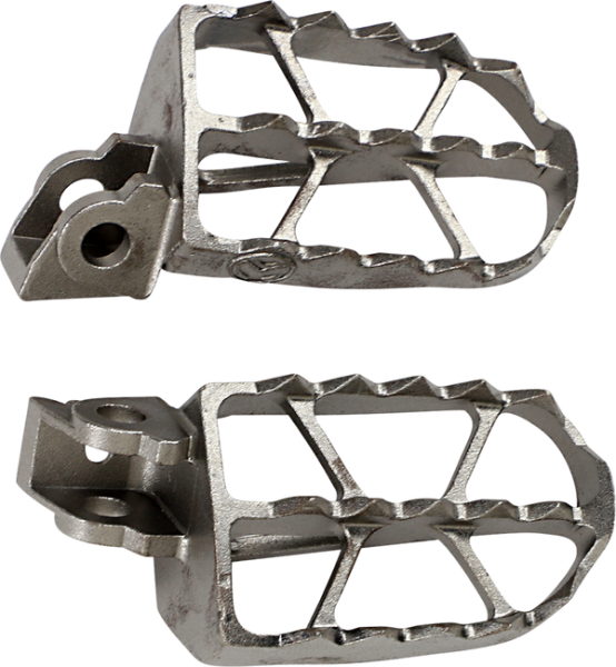 MOOSE RACING Nd Series Footpegs Silver 