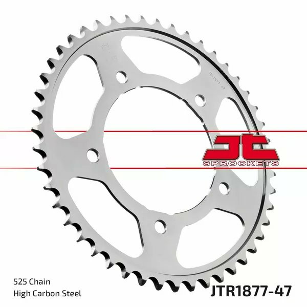 JT SPROCKETS Rear Sprocket Natural -0