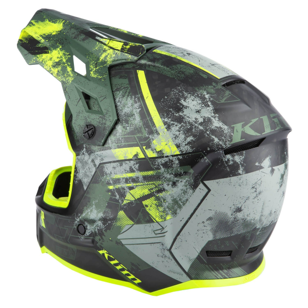 Casca Snowmobil Klim F3 Carbon ECE Wild - Chameleon-26