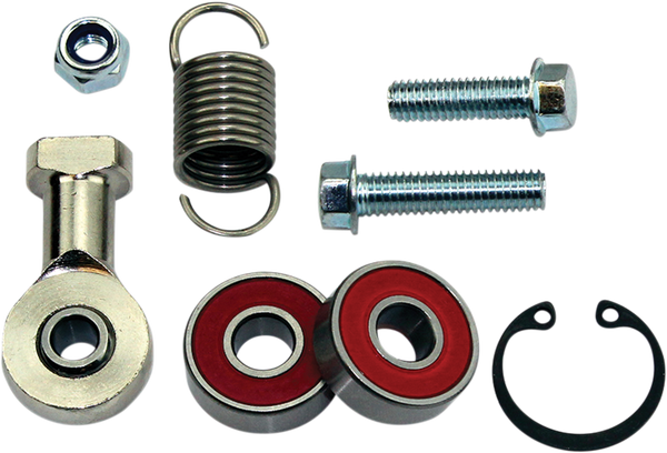 MOOSE RACING Rear Brake Pedal Rebuild Kit Silver 