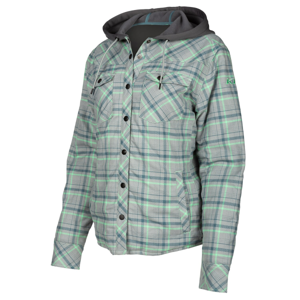 Camasa Dama Klim Upland Insulated Flannel Black - Asphalt-9