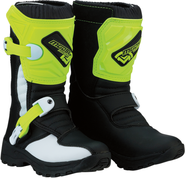 CIZME copii MOOSE M1.3 MX Black/Fluorescent Yellow-2