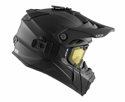 CKX Helmet + Goggles TITAN Airflow Matt black S-3