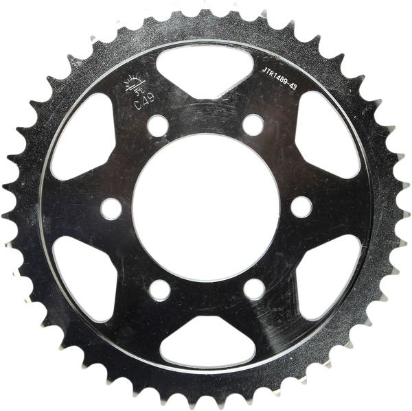 JT SPROCKETS Steel Rear Sprocket Natural 