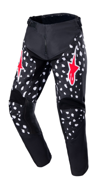 Pantaloni Copii Alpinestars Racer North Black/Red-2