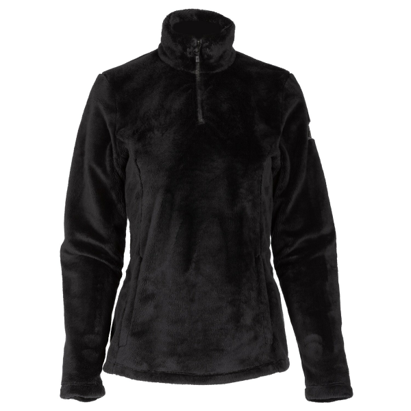 Hanorac Dama Klim Cascade 1/4 Zip Black-3