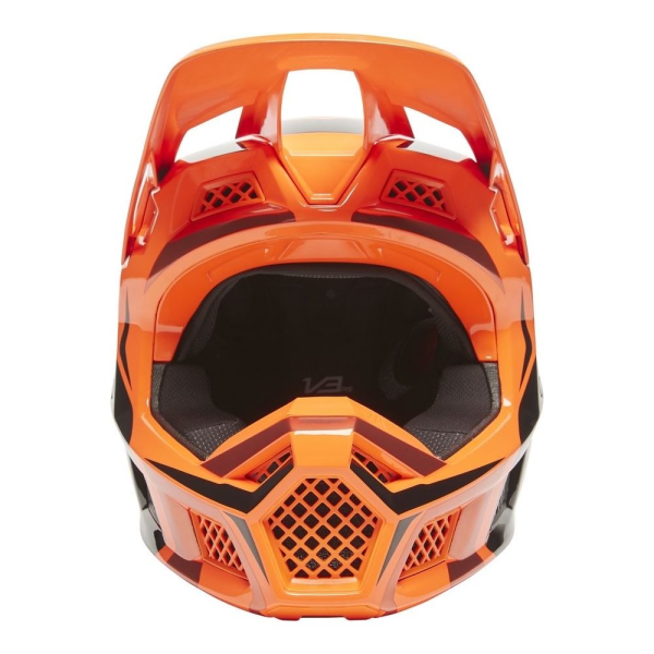 Casca Fox V3 RS Mirer ECE FLO Orange-5