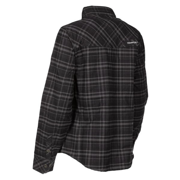 Camasa Dama Klim Upland Flannel Black - Asphalt-10