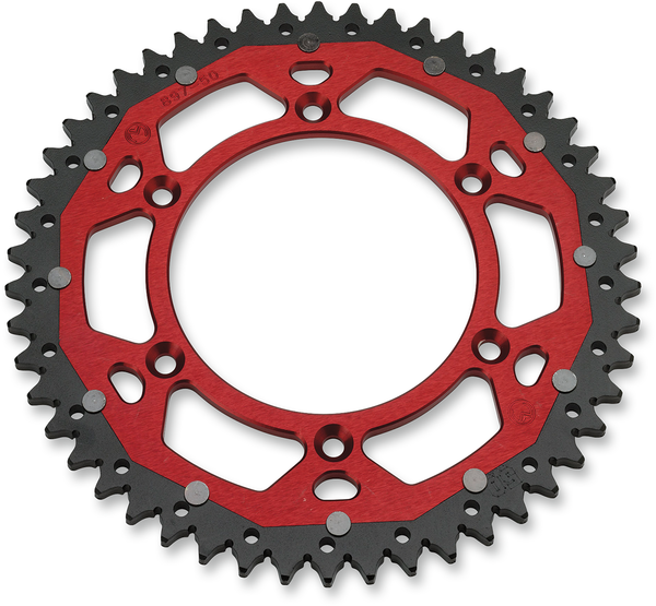 MOOSE RACING Dual Sprocket Red 