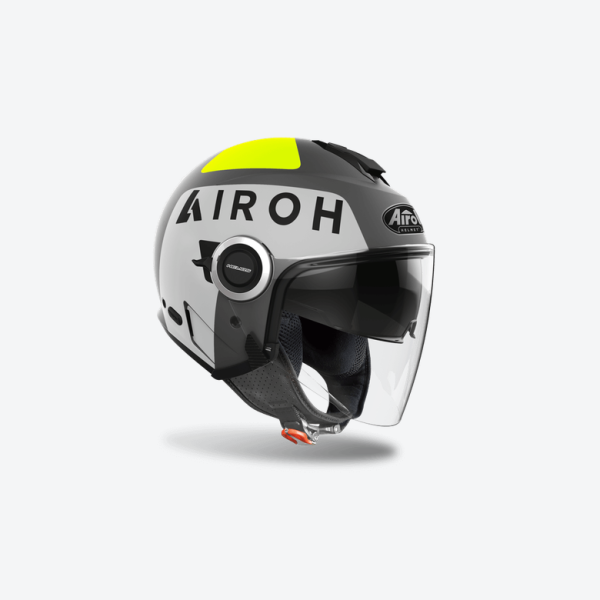 Casca Moto Airoh Helios Up Gray Matt-1