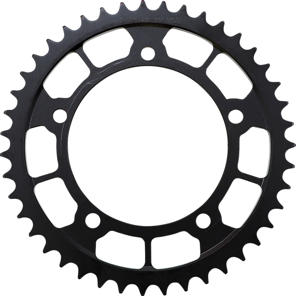 MOOSE RACING Steel Rear Sprocket Black, Zinc Plated -0