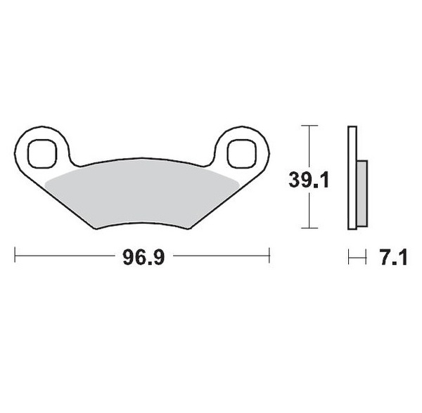 Racing Brake Pads Atv