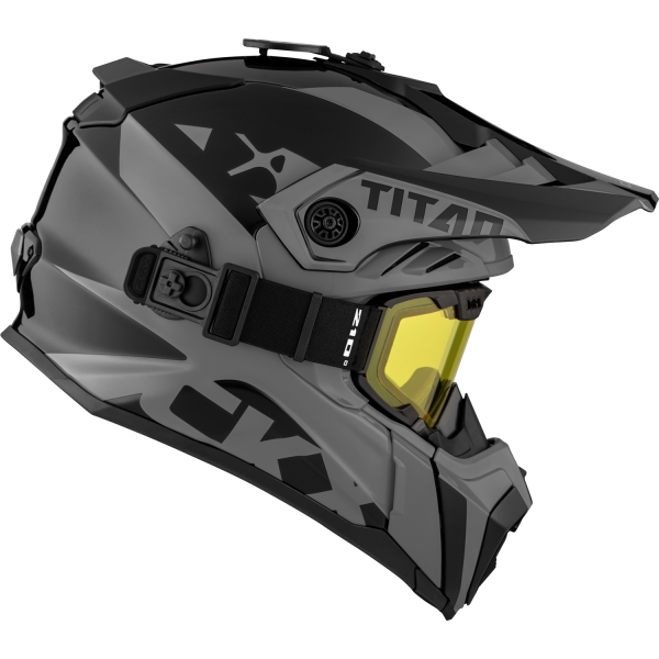 CKX Helmet + Goggles TITAN Airflow Extra Grey S-0