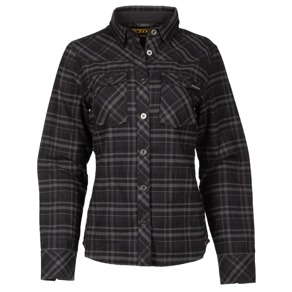 Camasa Dama Klim Upland Flannel Black - Asphalt-13