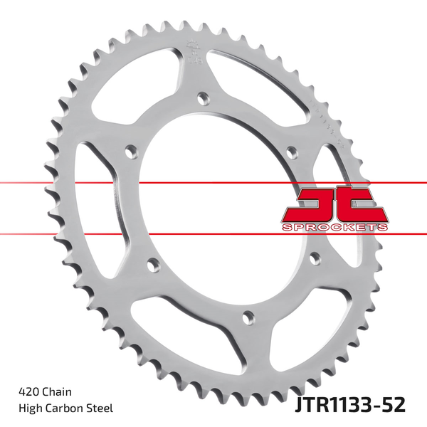 JT SPROCKETS Rear Sprocket Natural 