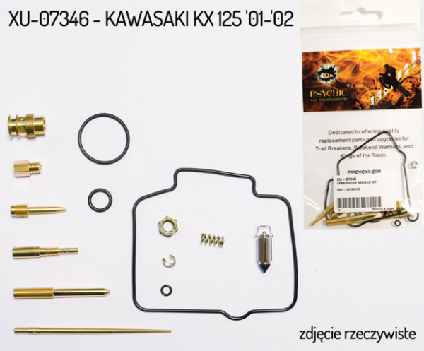 KIT REPARARE CARBURATOR PSIHIC KAWASAKI KX 125 '01-'02 (26-1410) (PENTRU 1 CARBURATOR)