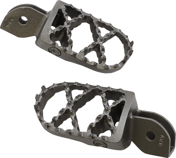 MOOSE RACING Pro Footpegs Silver 