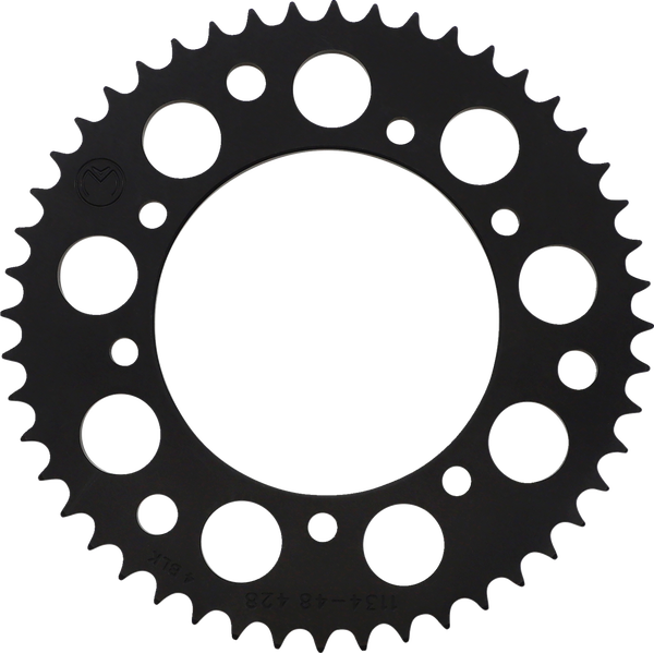 MOOSE RACING Rear Aluminum Sprocket Black 