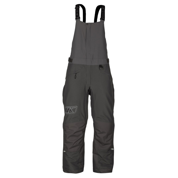 Pantaloni Snowmobil Klim Klimate Bib Insulated Black - Metallic Silver-15