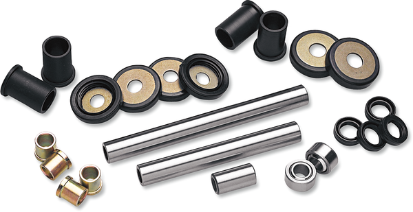 MOOSE RACING Rear Independent Suspension Linkage Rebuild Kit Black, Silver 