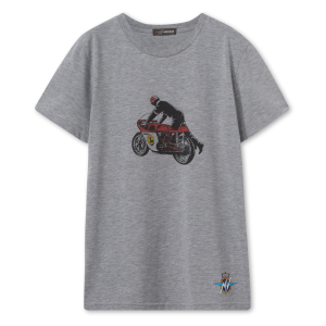 REPARTO CORSE VINTAGE RIDER T-SHIRT GREY