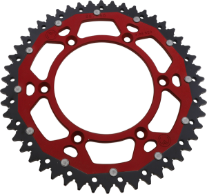 MOOSE RACING Dual Sprocket Red 