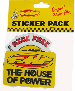 Fender-trailer Stickers Red, Yellow 