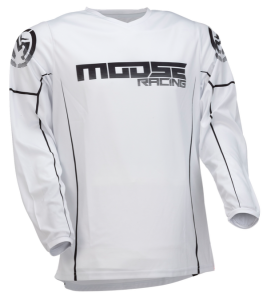 Tricou Moose Racing Qualifier White/Black