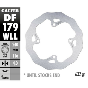 Disc frana spate Kawasaki KX 125 Galfer Solid