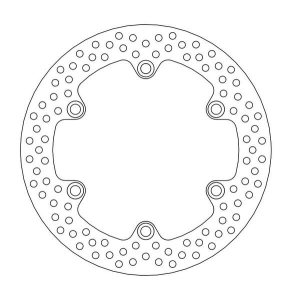 Halo Series Rear Rotor Stainless Steel