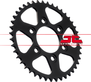 JT SPROCKETS Steel Rear Sprocket Black 