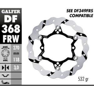 Disc frana fata Suzuki RMX 450 Z Galfer Floating Grooved