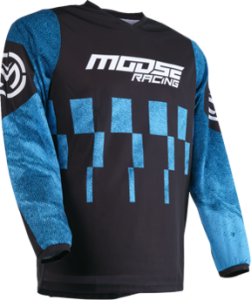 Tricou Moose Racing Qualifier Black/Blue