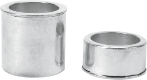 MOOSE RACING Wheel Spacers Silver 