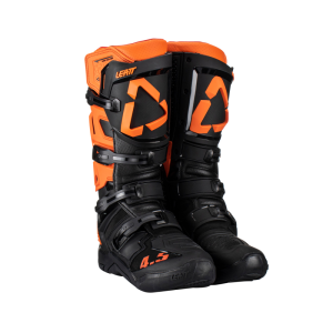 Cizme Leatt 4.5 Black/Orange