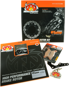 Brake Kit Black, Stainless Steel