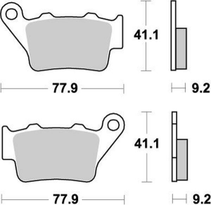 Nitro Brake Pads