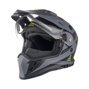 AMOQ Adaptor Helmet Electric Visor Black/Grey/HiVis XS