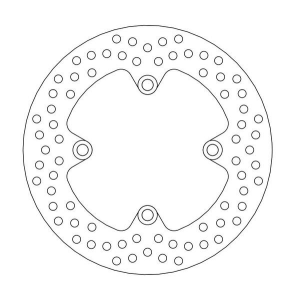 Halo Series Rear Rotor Stainless Steel