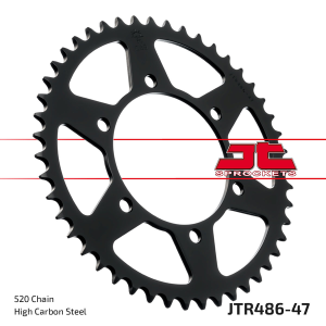 JT SPROCKETS Rear Sprocket Black 