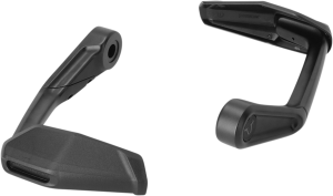 Lever Guards With Wind Protection Black, Anodized