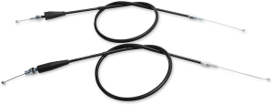 MOOSE RACING Black Vinyl Throttle Cable Black 