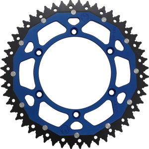 MOOSE RACING Dual Sprocket Blue 