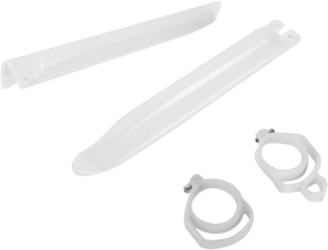 Kawasaki Fork Tube Protectors White