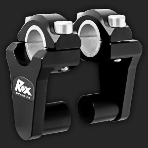 Rox pivoting riser 2" black