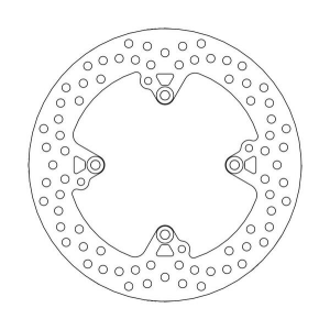 Halo Series Rear Rotor Stainless Steel